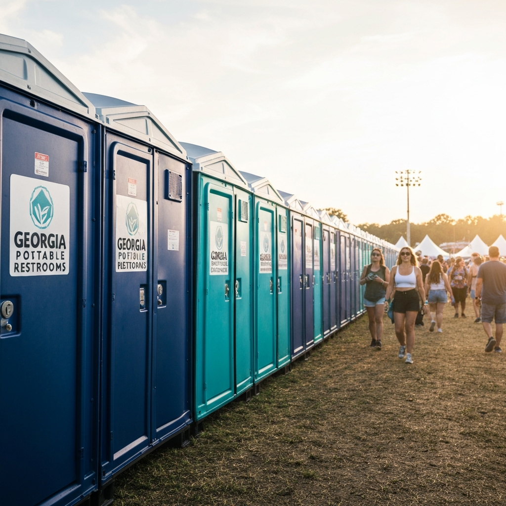 Music Festival Restrooms