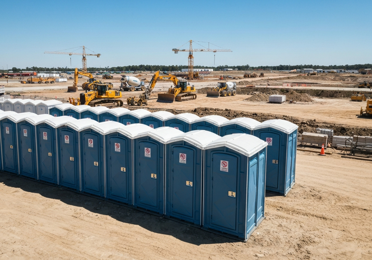 Construction Site Portable Restrooms