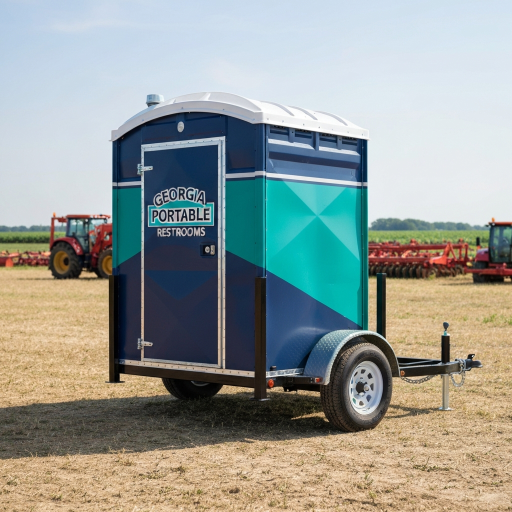 Trailer Mounted Porta Potty