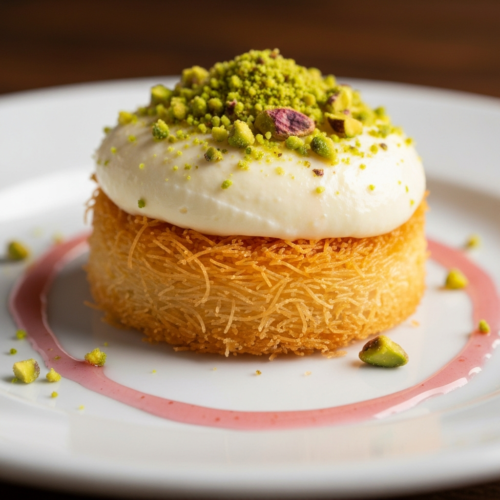 Mascarpone Knaffa - Freshly baked pastries at Ganash Bakery