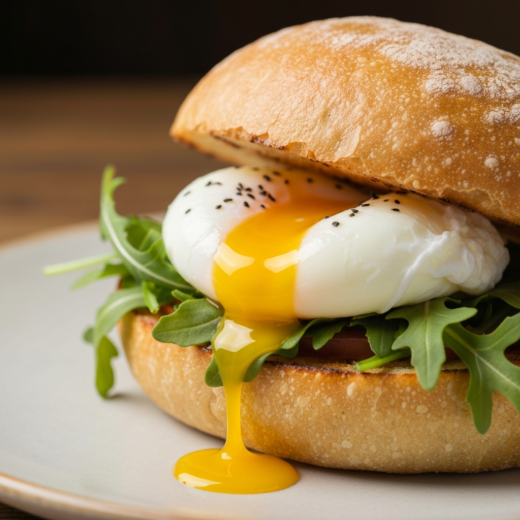 Egg Sandwich - Freshly baked sandwiches at Ganash Bakery