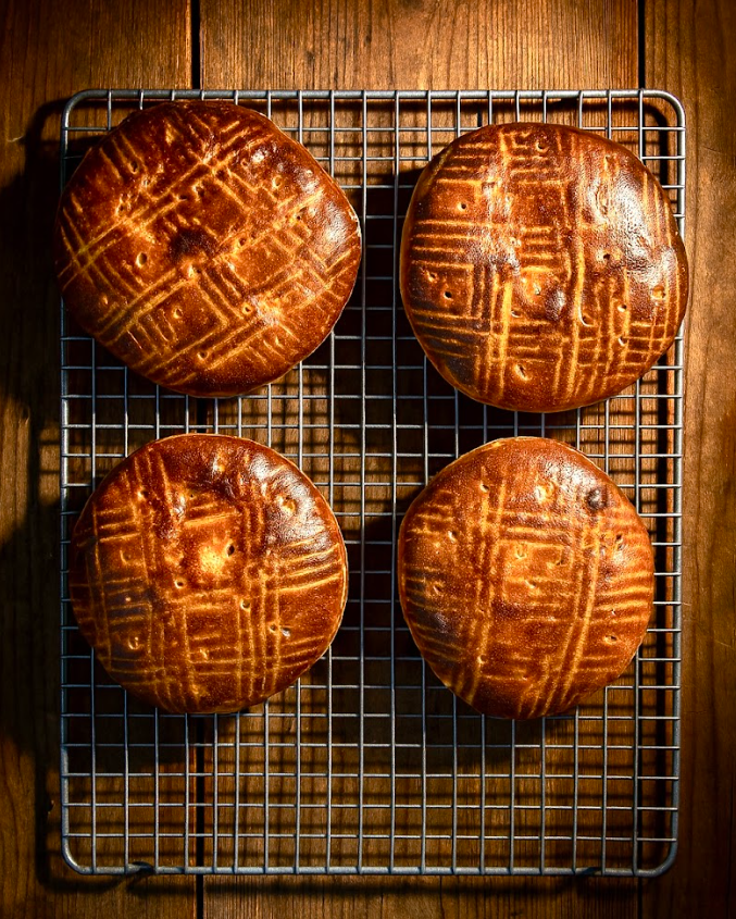 Traditional Gata - Freshly baked pastries at Ganash Bakery