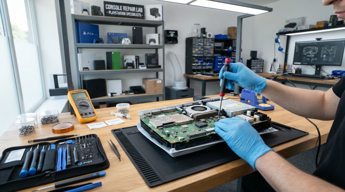 Game Console Repair: Fixing HDMI Ports, Overheating & Disc Drives