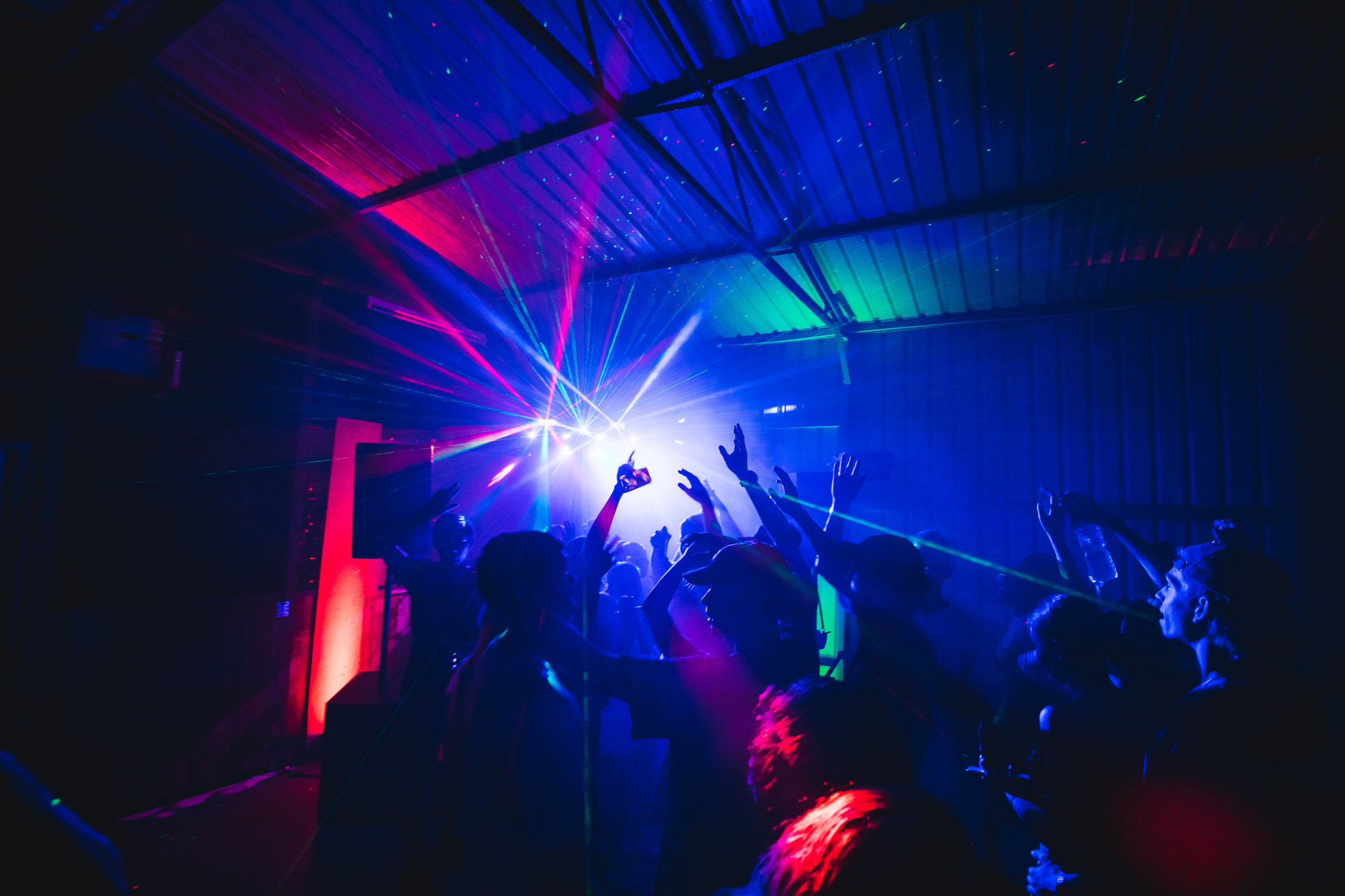 Party Lighting Setup