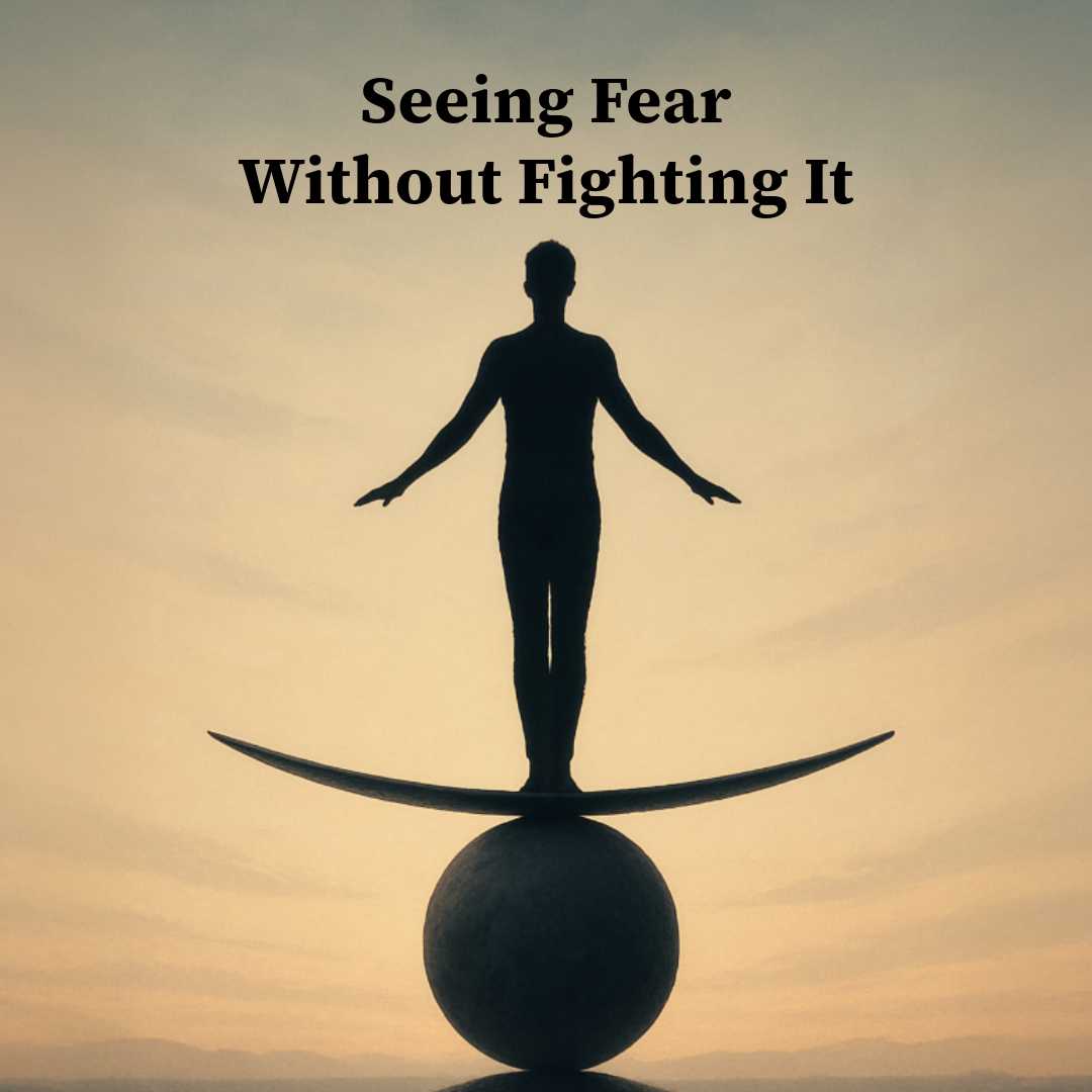 Seeing Fear without Fighting It