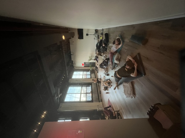 Relaxing Yoga Class