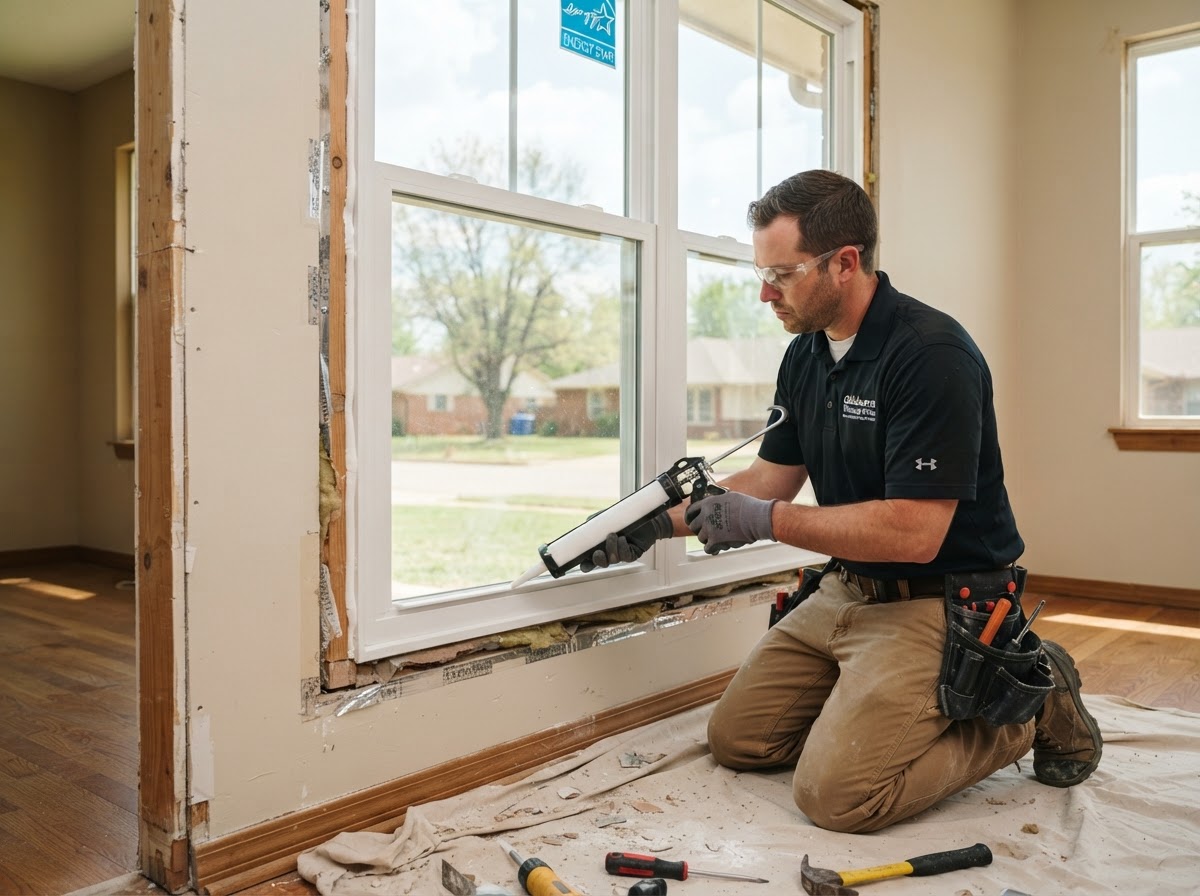 Premium window replacement installation by Landrun 1889