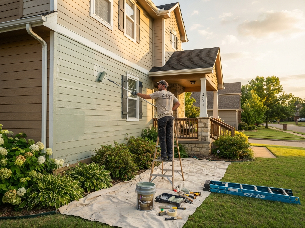 Professional exterior painting by Landrun 1889