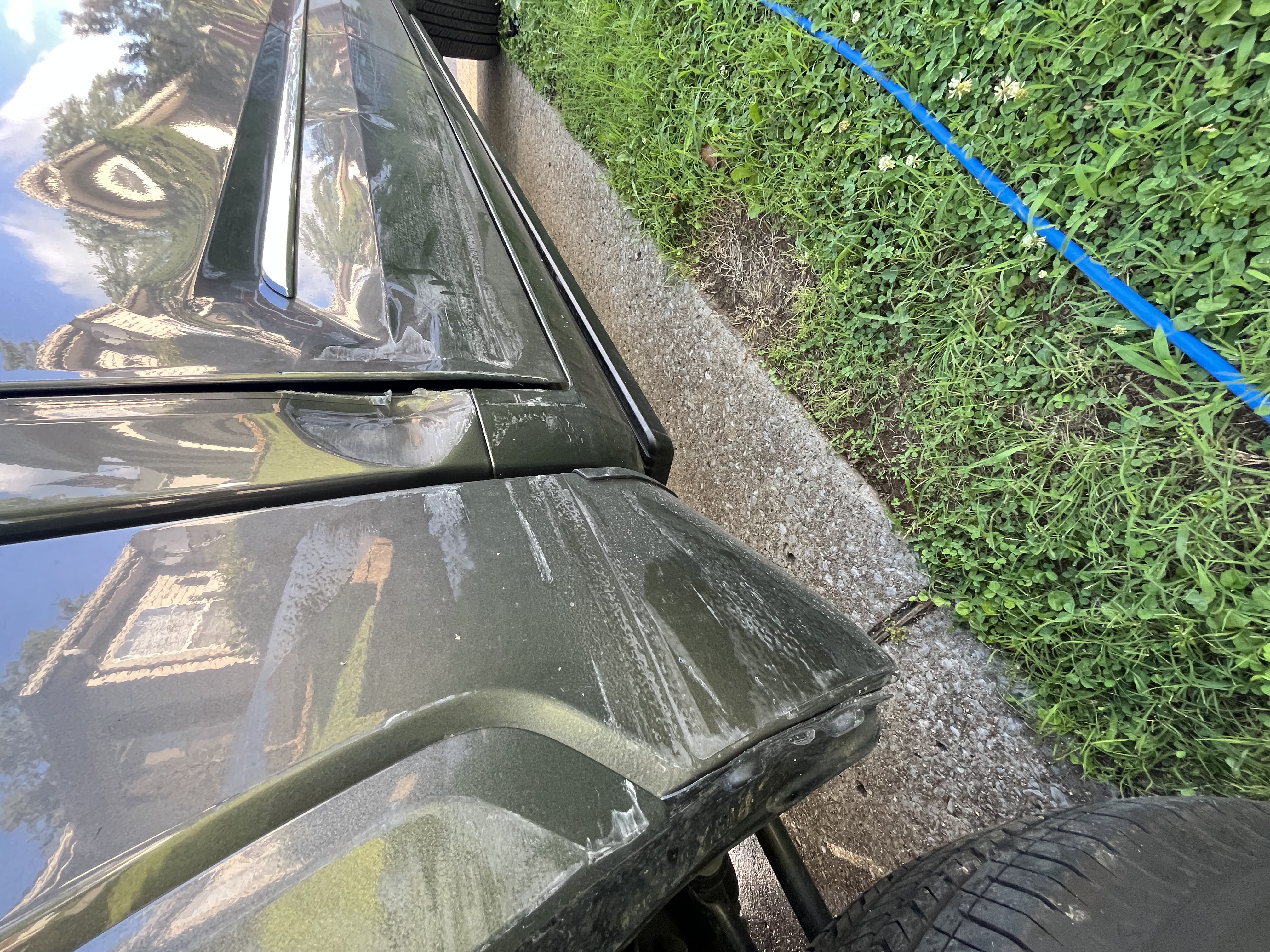 Before detailing: Paint Correction