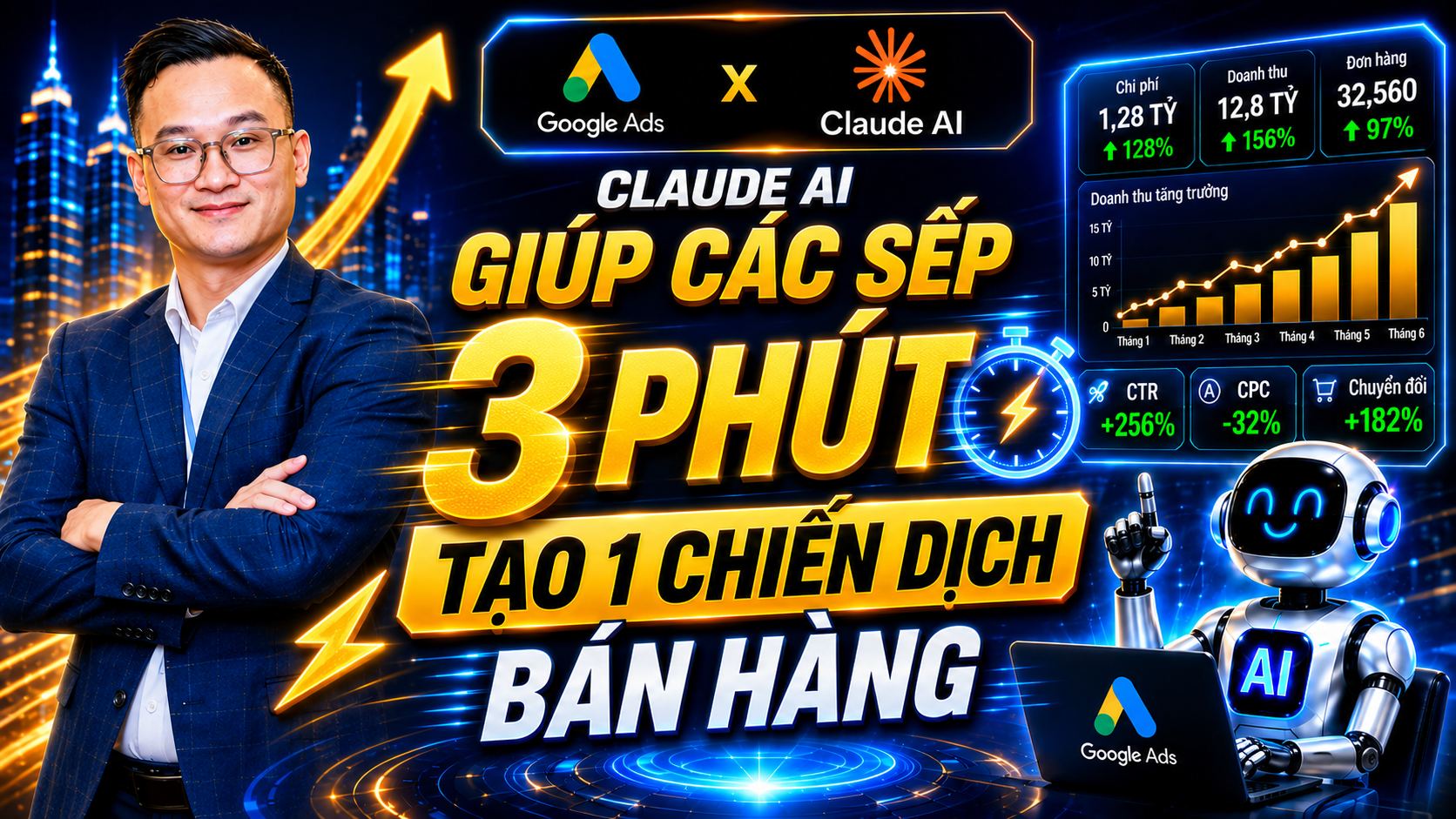 Bài 0.1 - Claude AI Giúp Các Sếp 3 Phút Tạo 1 Chiến Dịch Bán Hàng