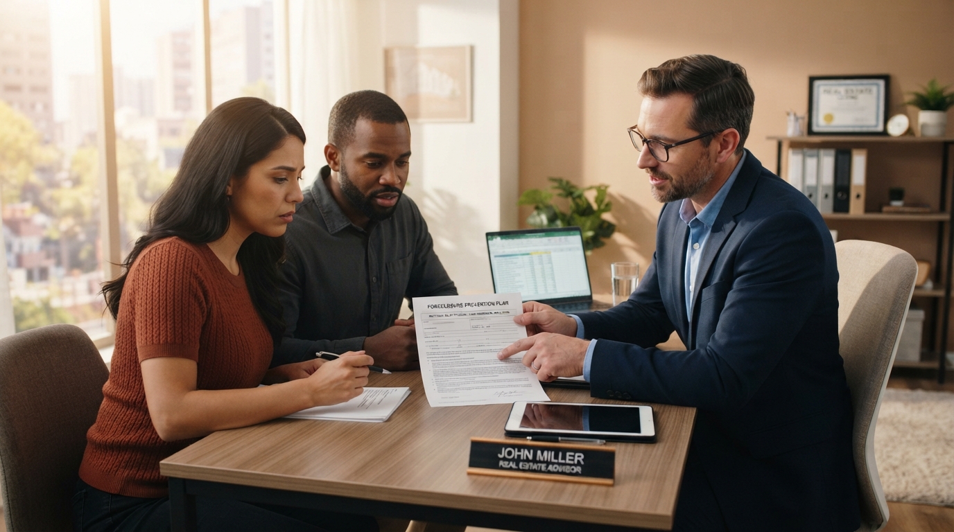Real estate advisor helping homeowners with foreclosure prevention in Charlotte NC