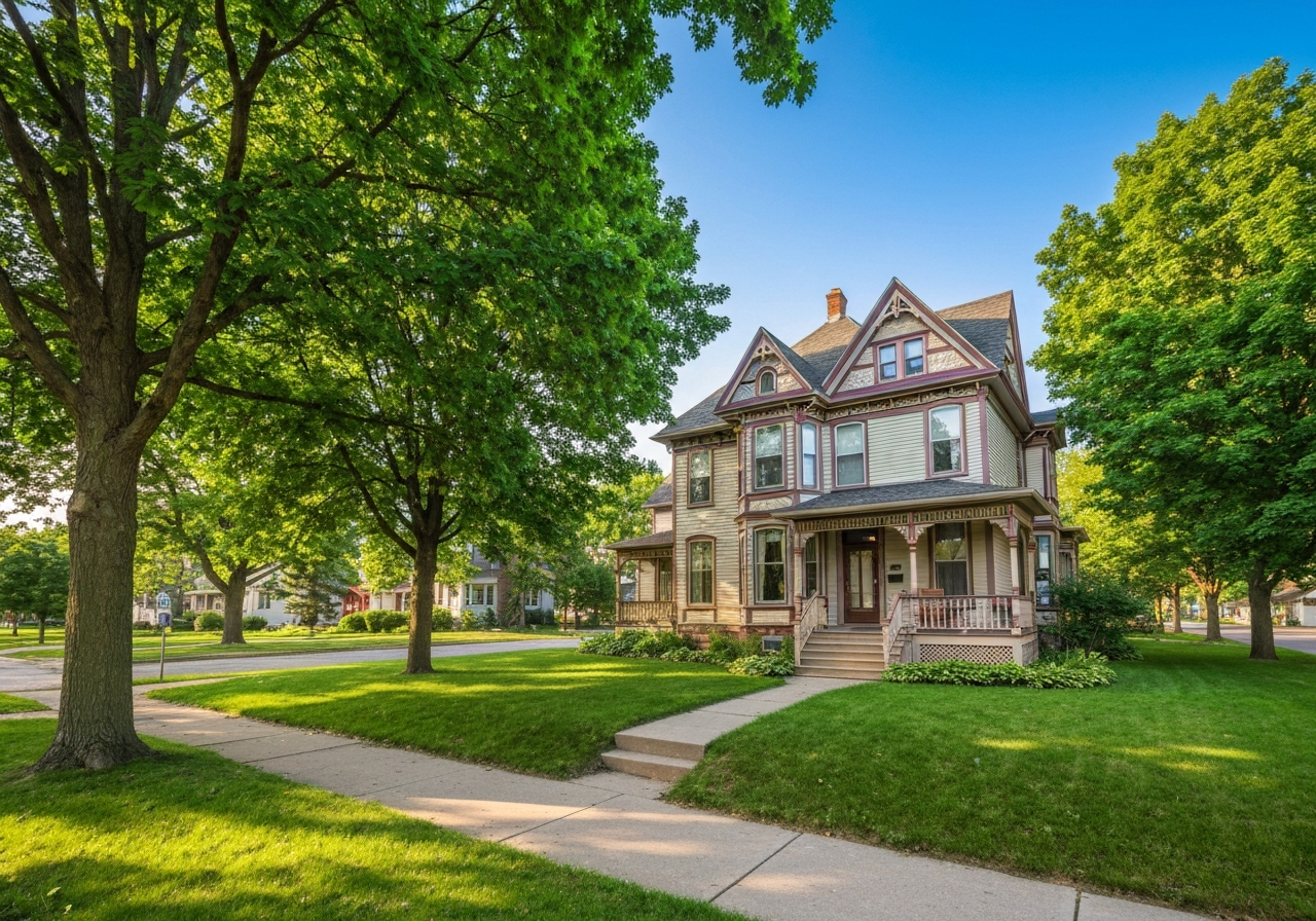 Traditional Victorian home in Osceola Wisconsin