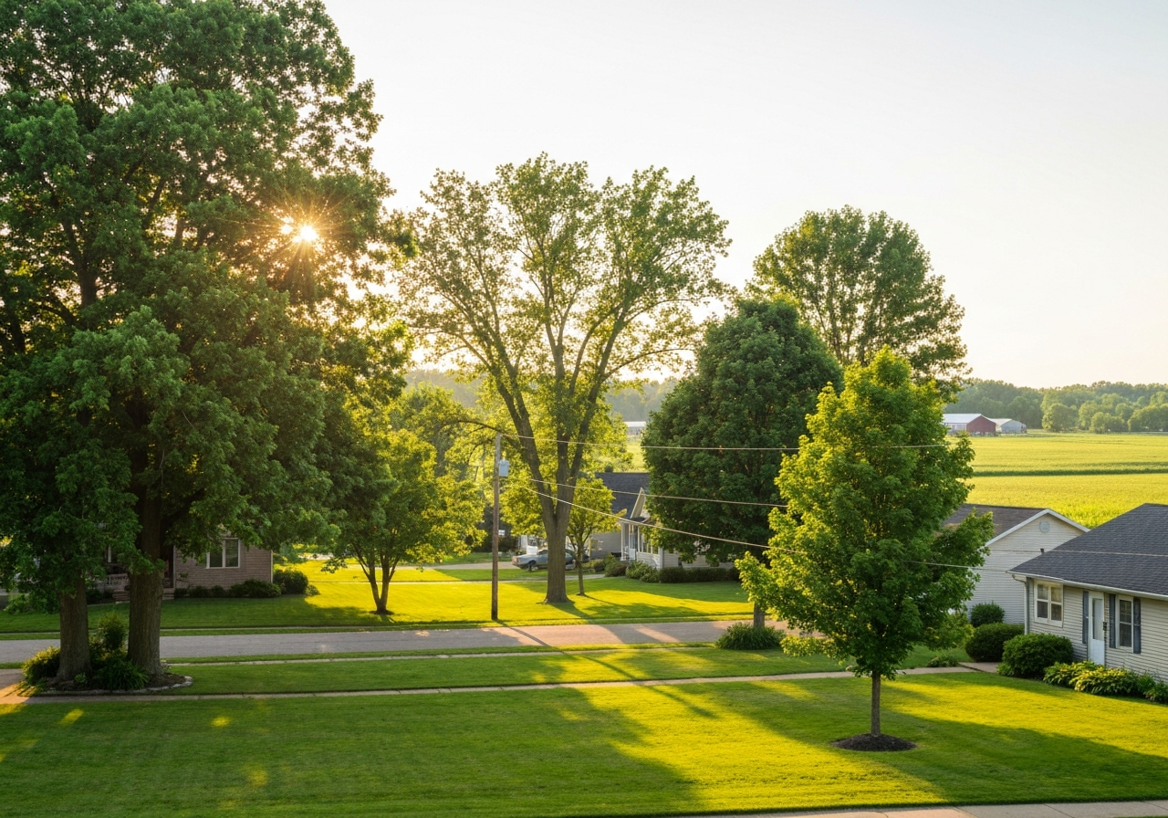 Hammond WI Residential Street