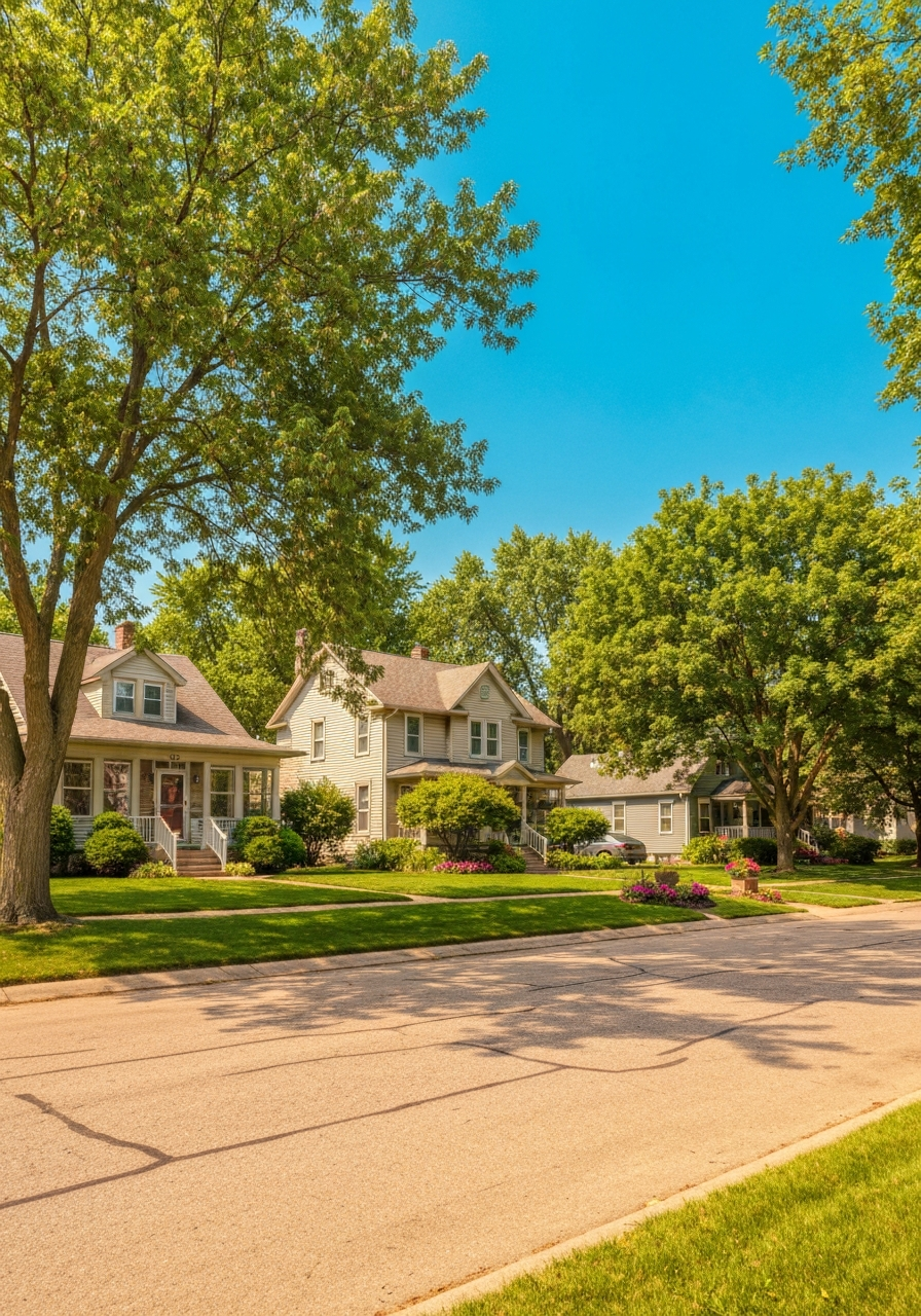 Baldwin WI streetscape