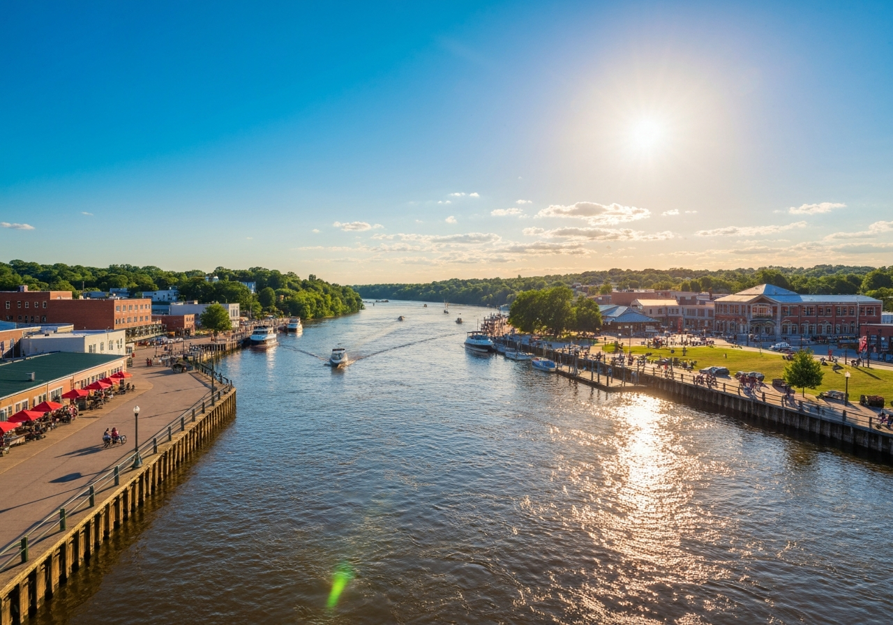 Prescott Wisconsin waterfront