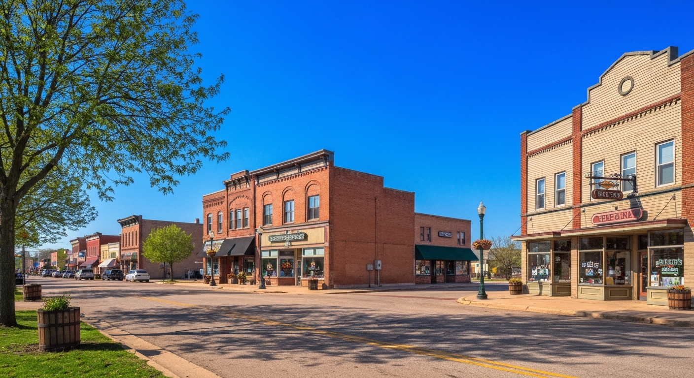 Downtown Amery WI