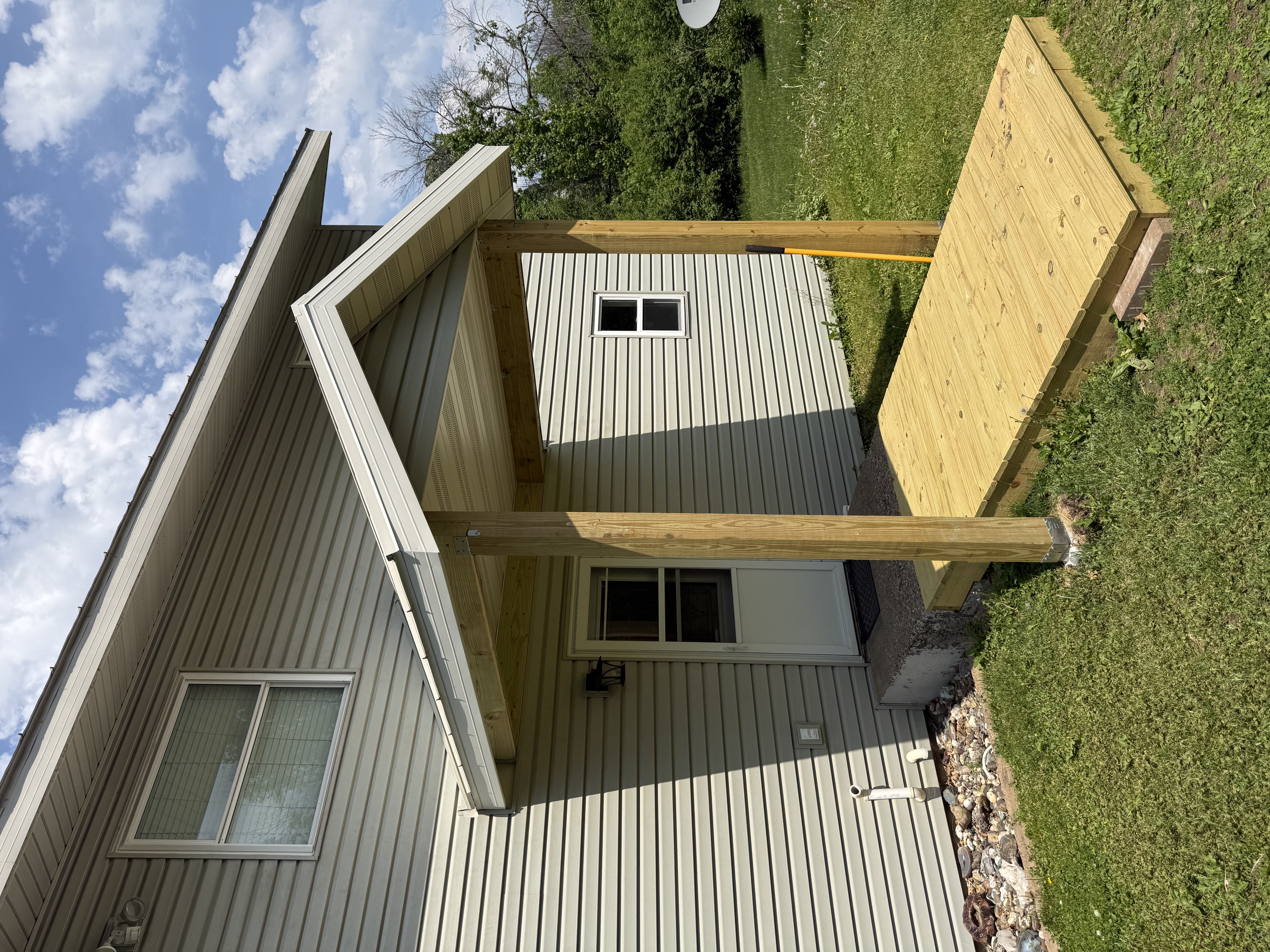 Covered Entry and Walkway Build - photo 1