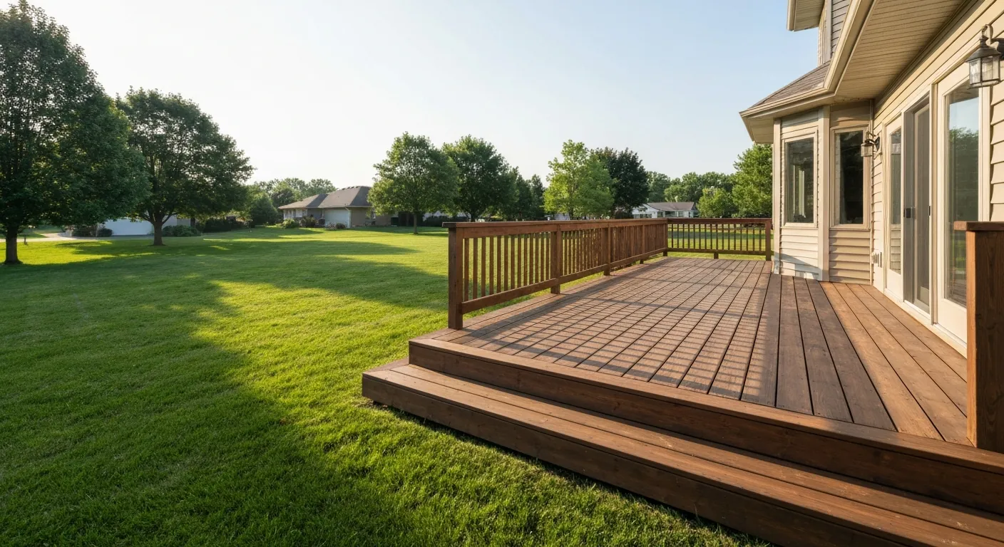 Custom Deck by Ward Exterior Works