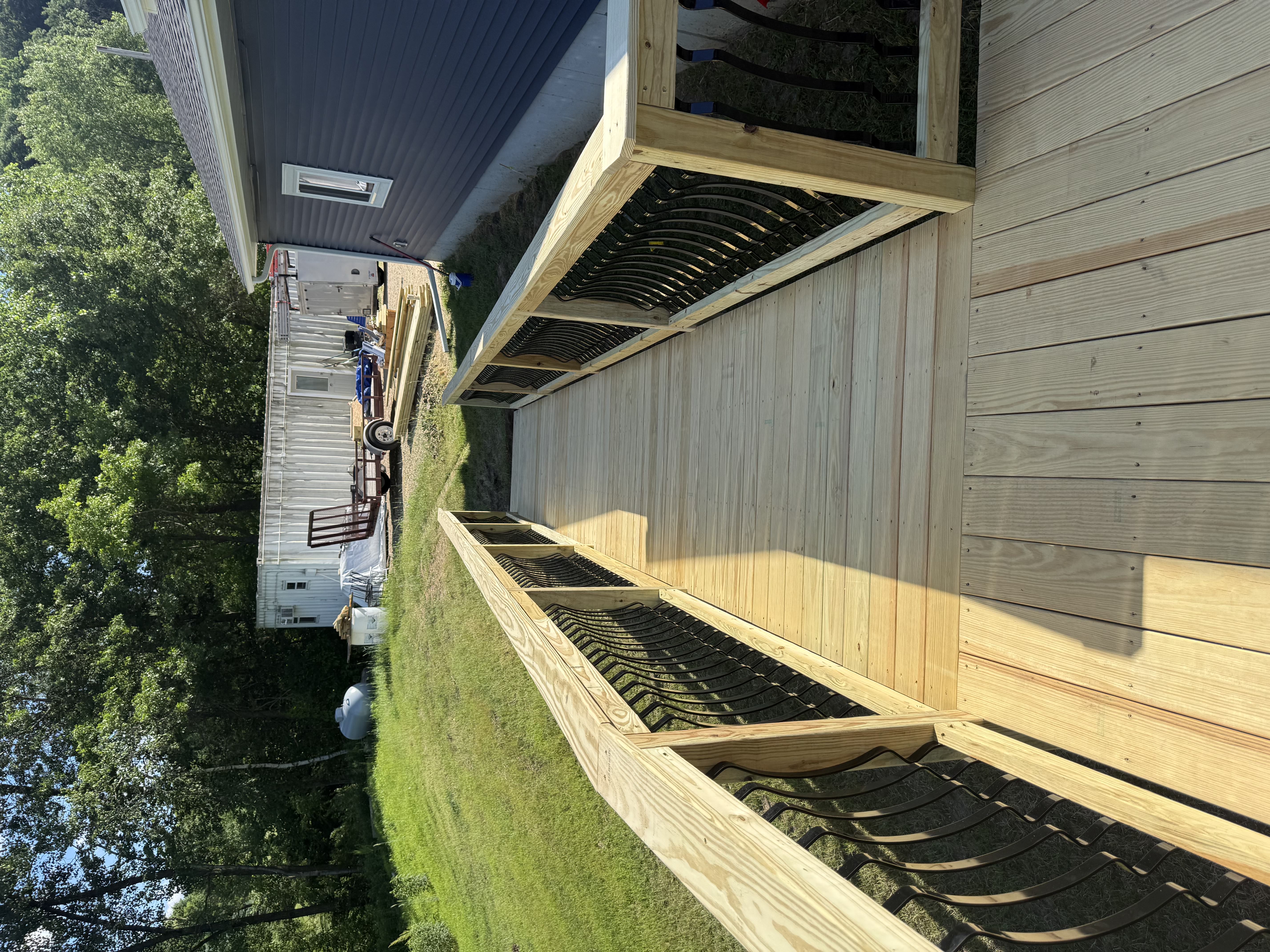 Deck and Accessibility Ramp Build - photo 2