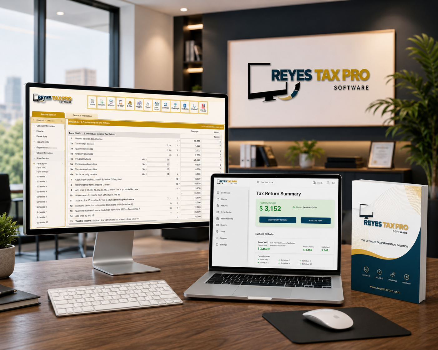 Reyes Tax Pro Pro Web and Pro Desktop software