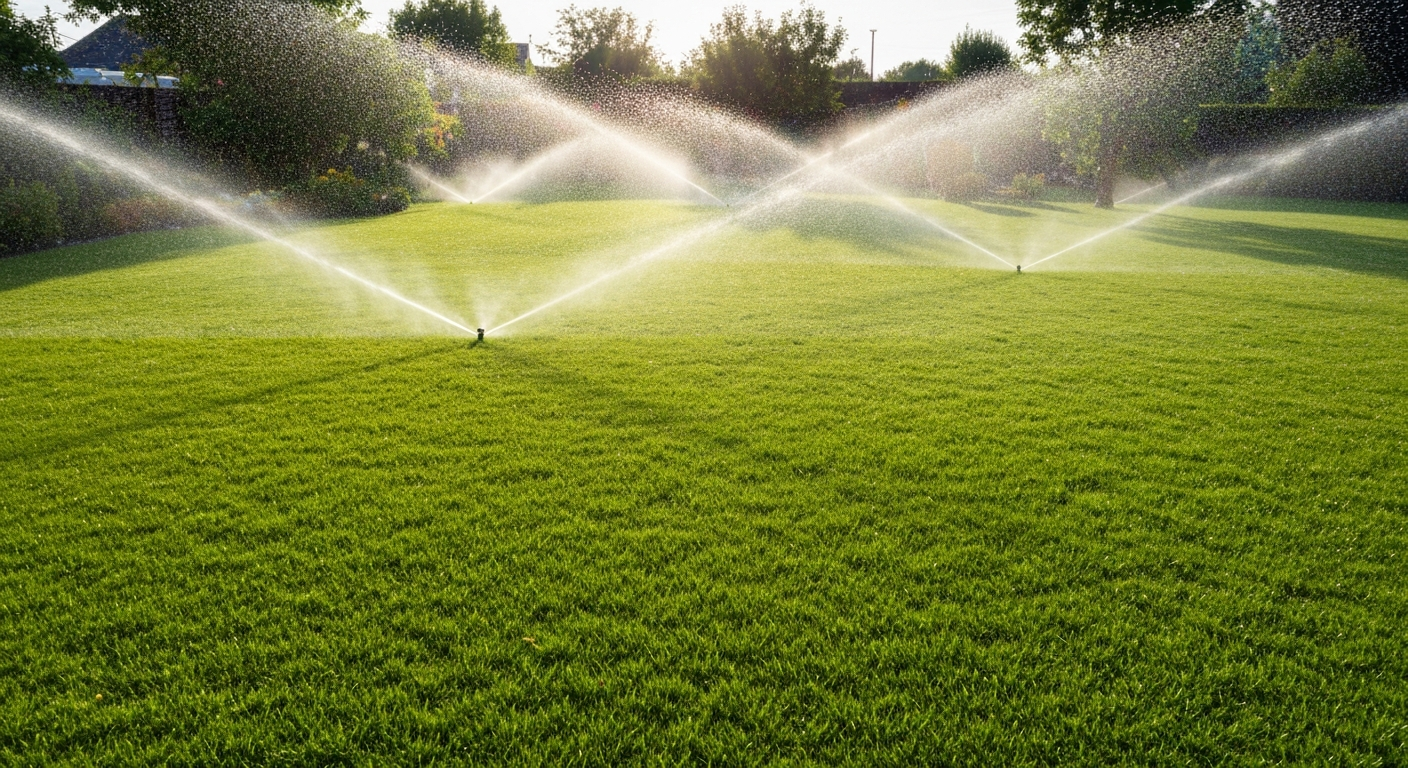 New Sprinkler System Installation in Bozeman MT
