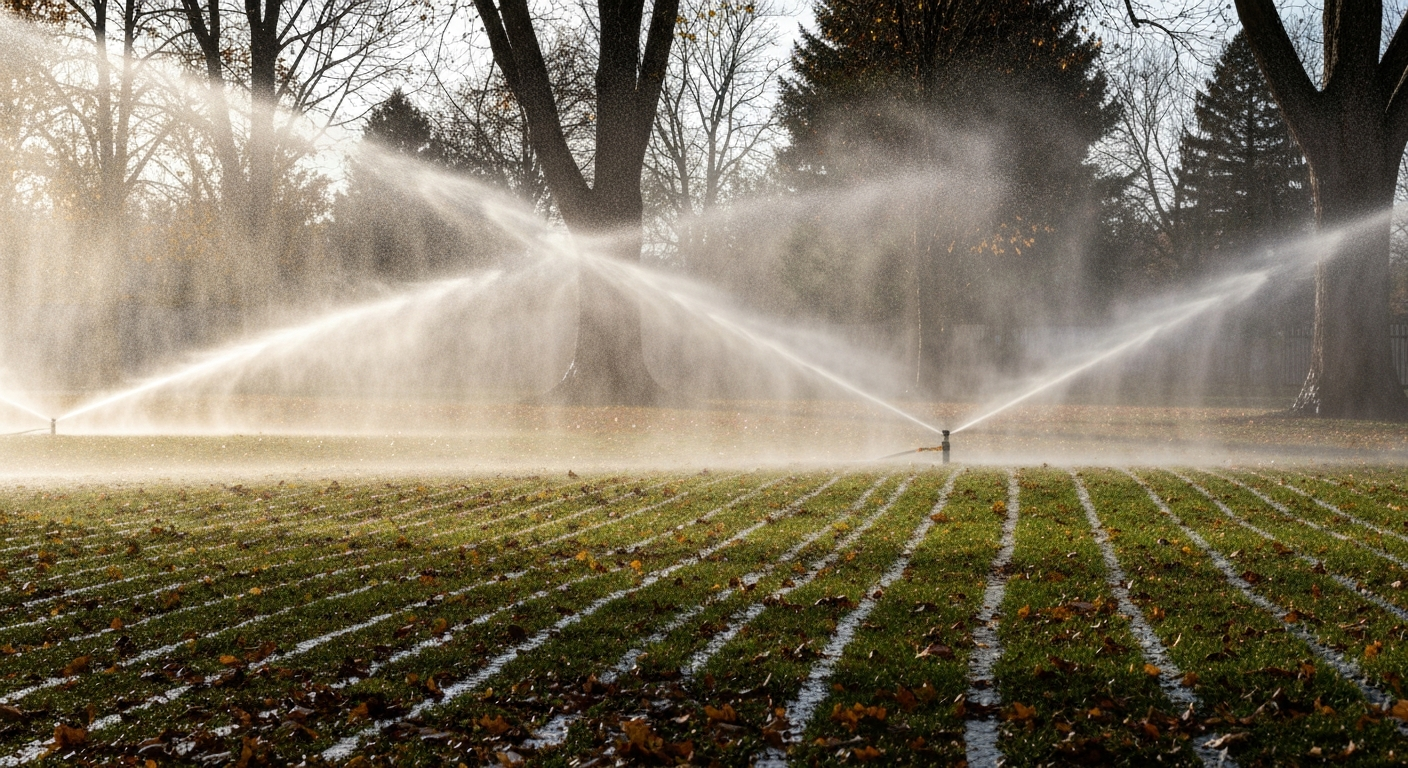 Sprinkler Winterization Blowout in Bozeman MT