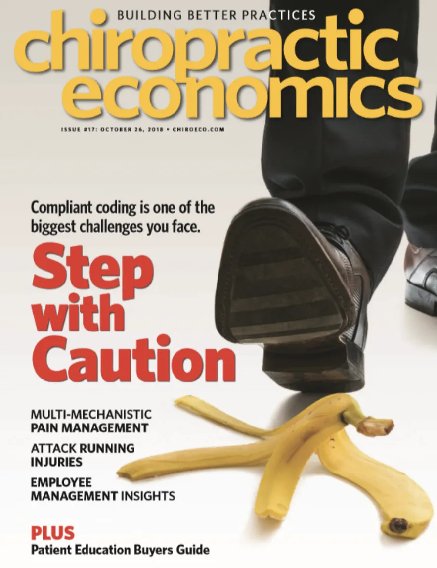Chiropractic Economics Cover