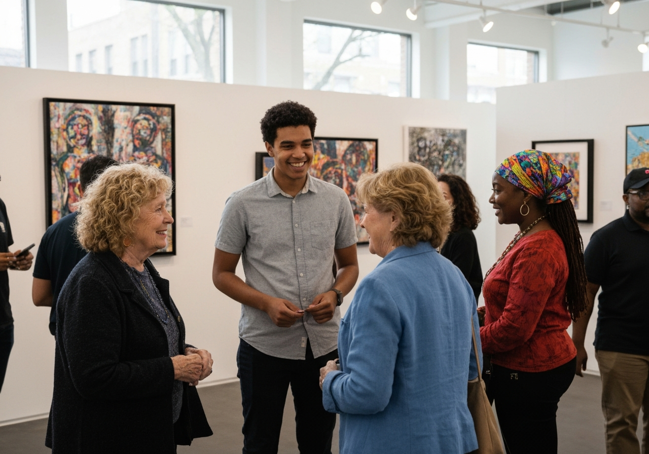 Bronzeville Art District gallery