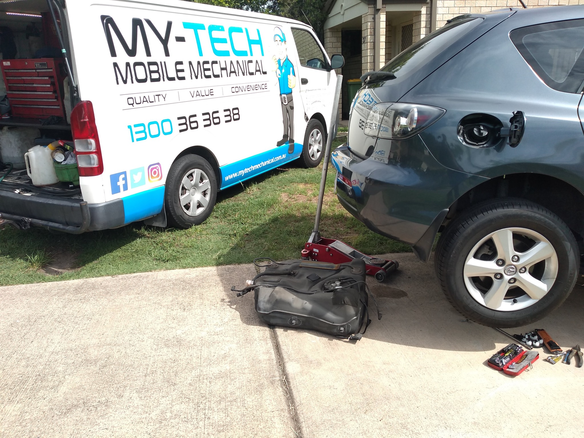 My-Tech Mobile Mechanic performing general car repairs