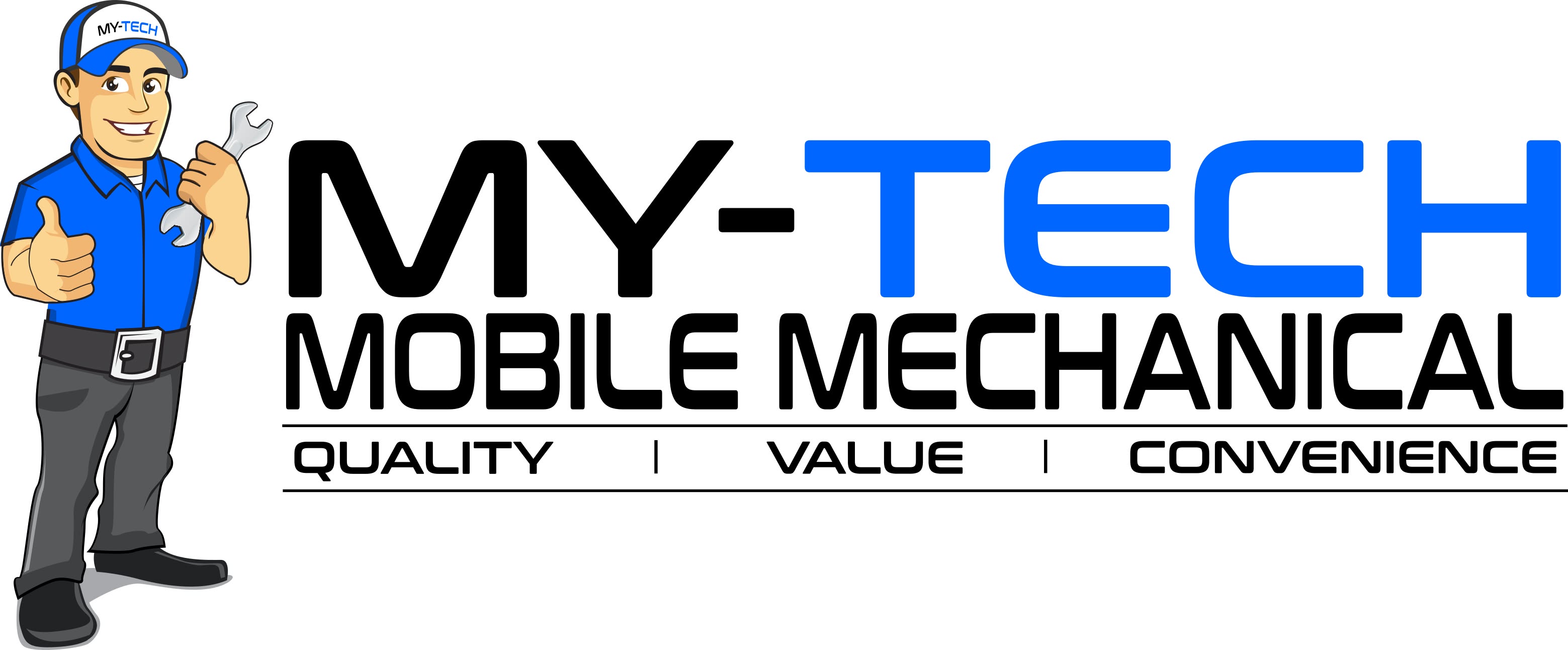 My-Tech Mobile Mechanical Logo