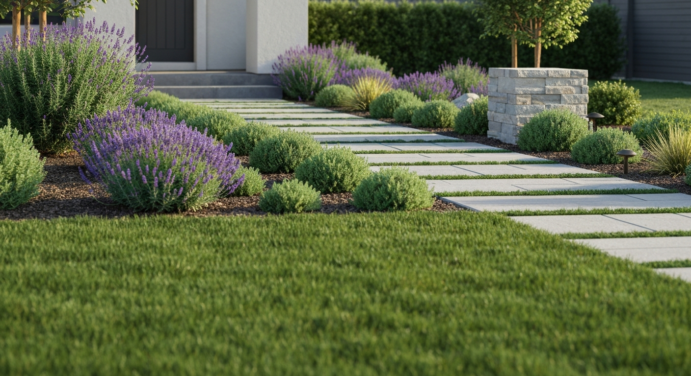Beautiful front yard