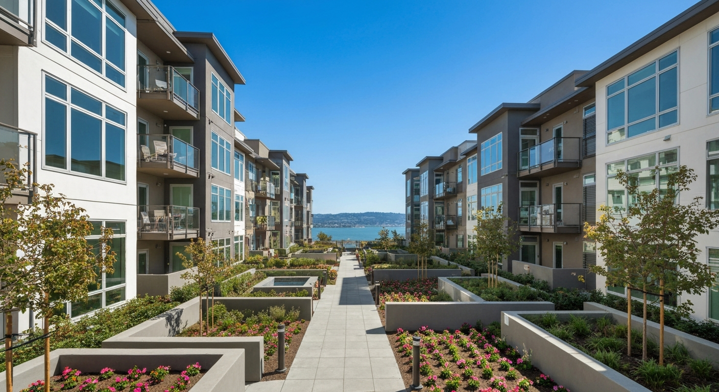 Multi-unit apartment complex