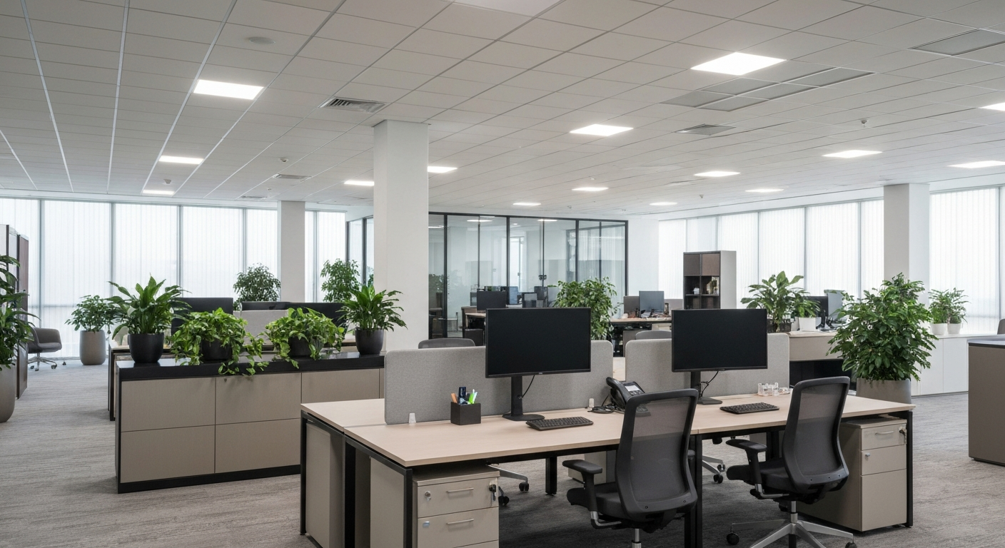 Modern corporate office space