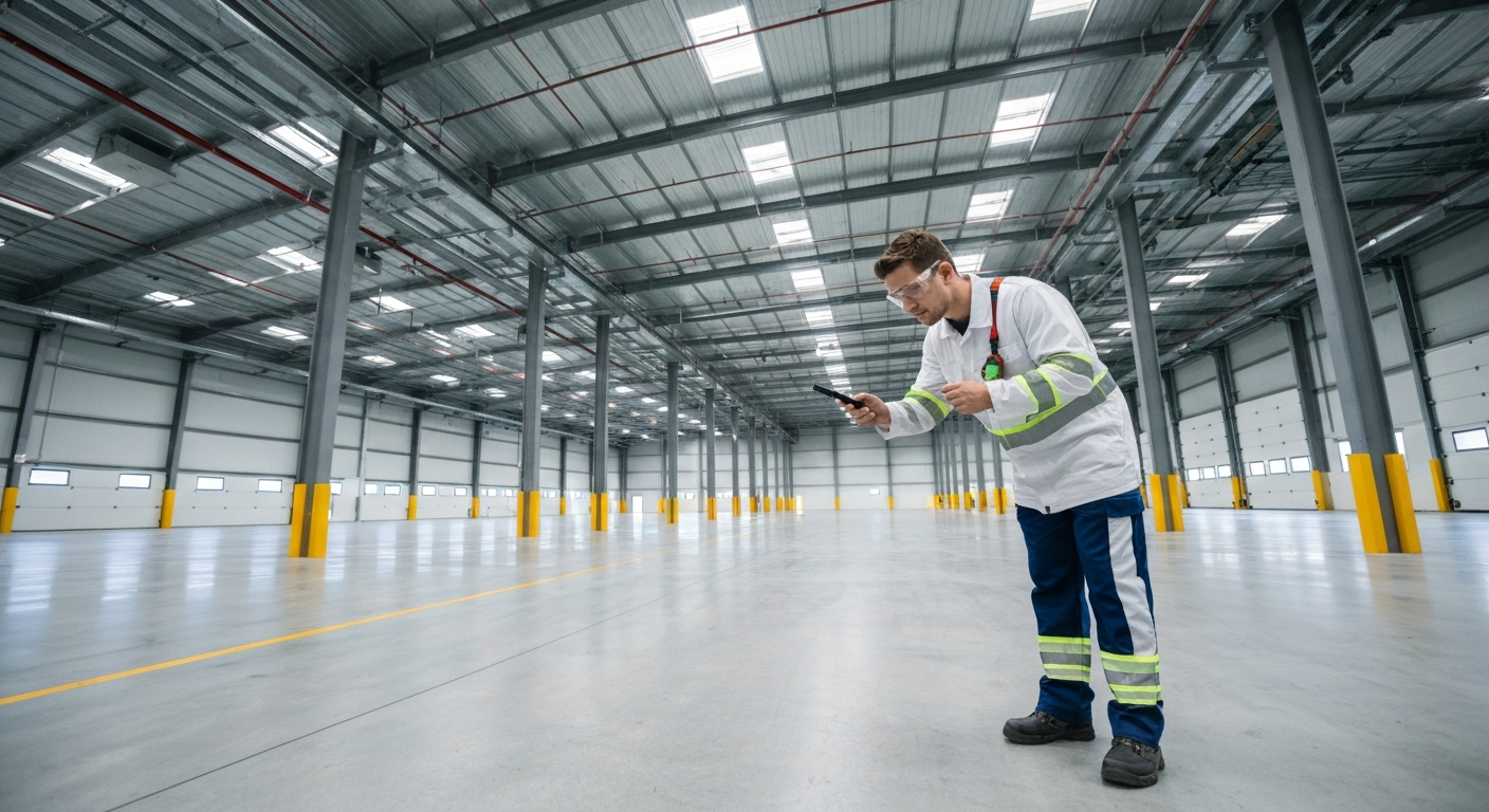 Warehouse pest control inspection