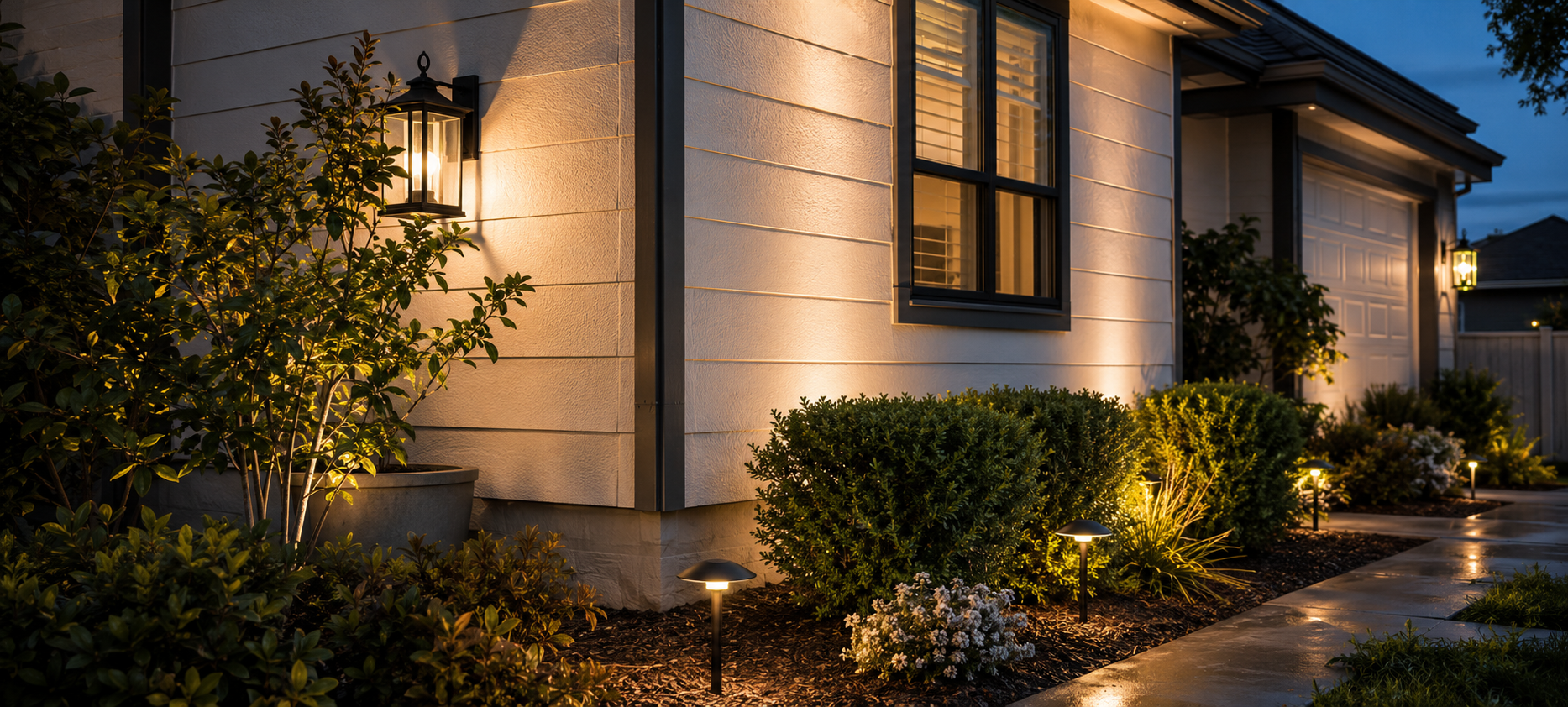 Clean home exterior