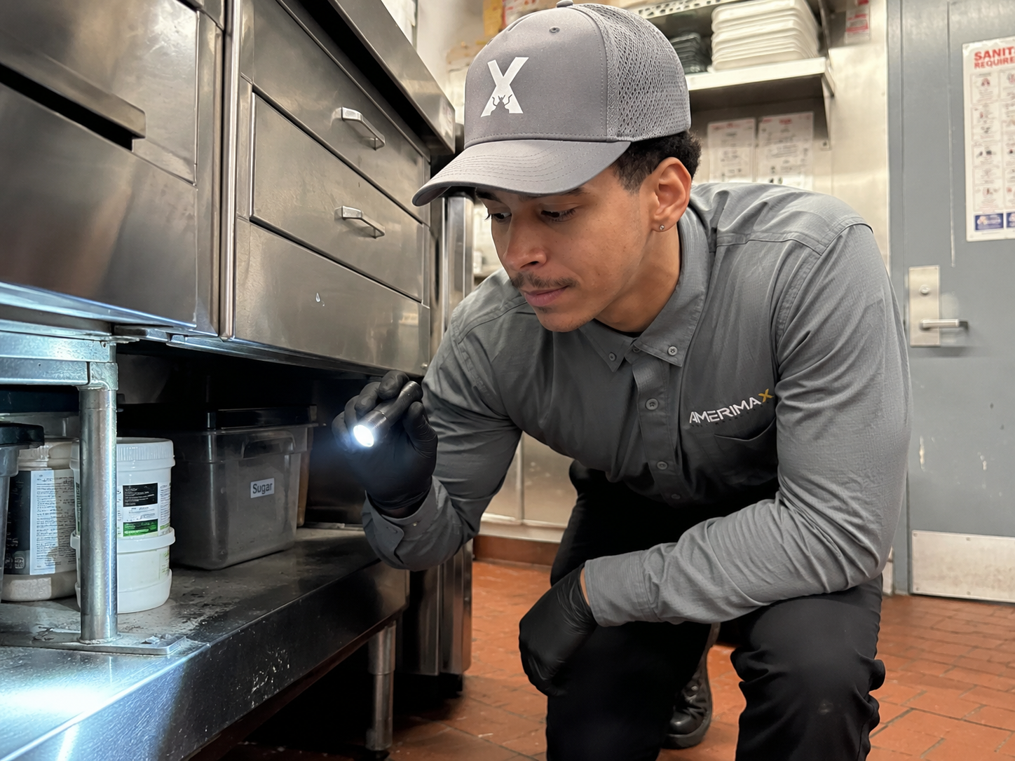 Amerimax professional inspecting commercial facility