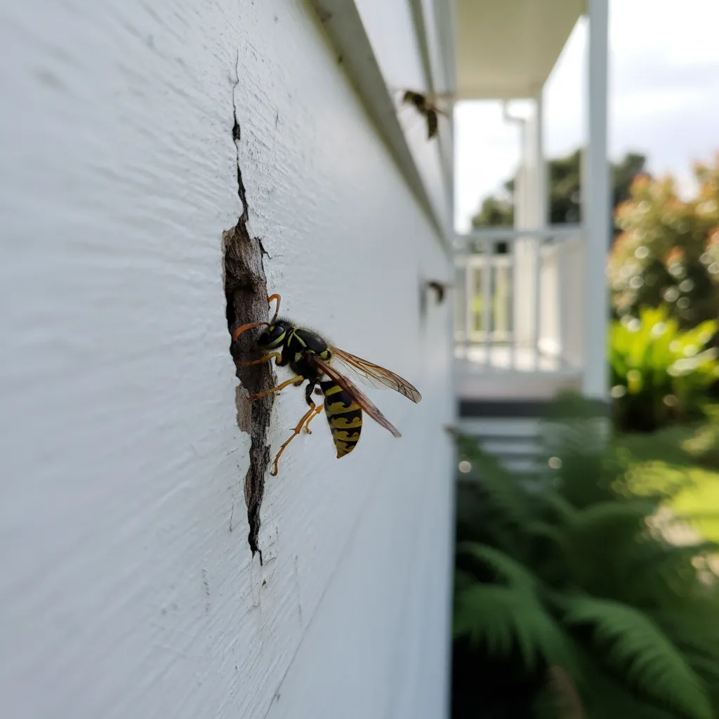 Buzzing inside walls