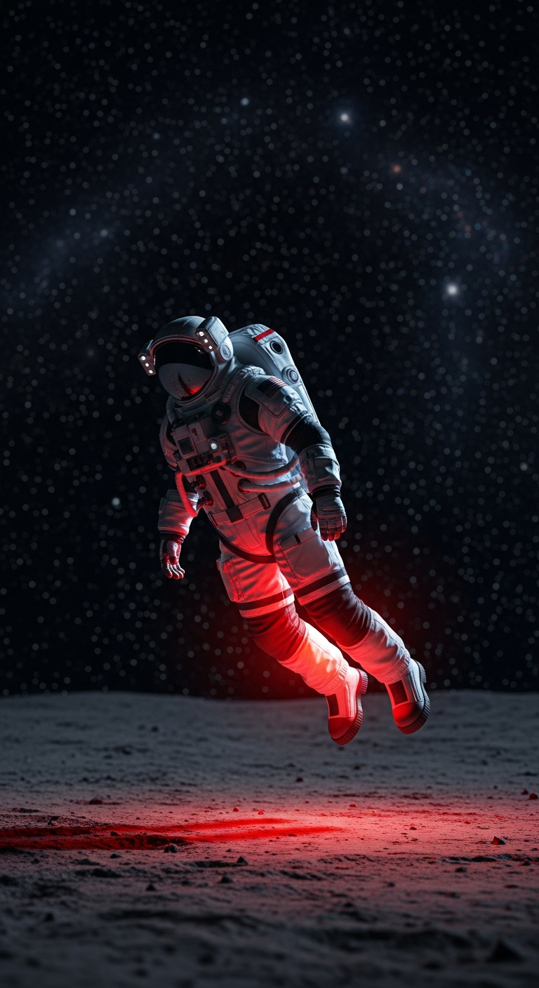 Astronauta NEOmkt explorando o universo digital