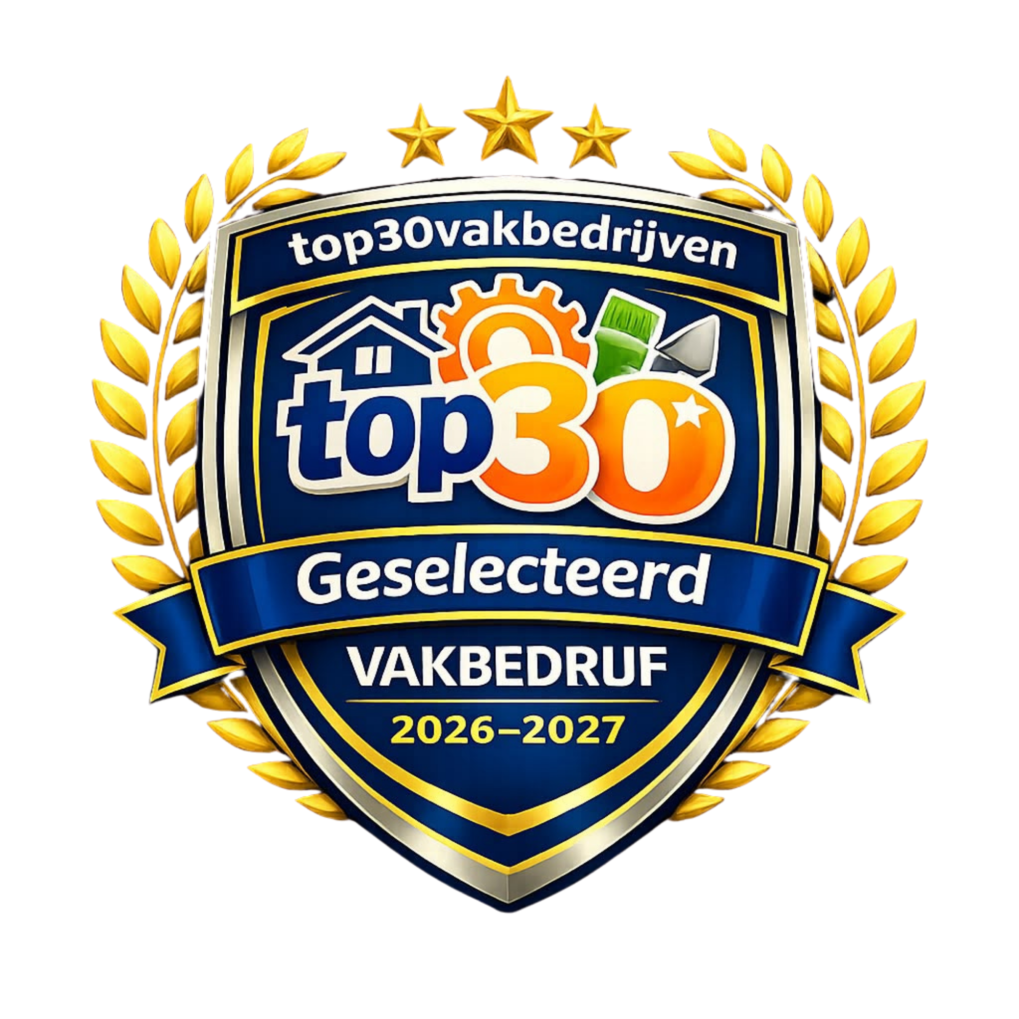 Top 30 Vakbedrijf Geselecteerd 2026-2027