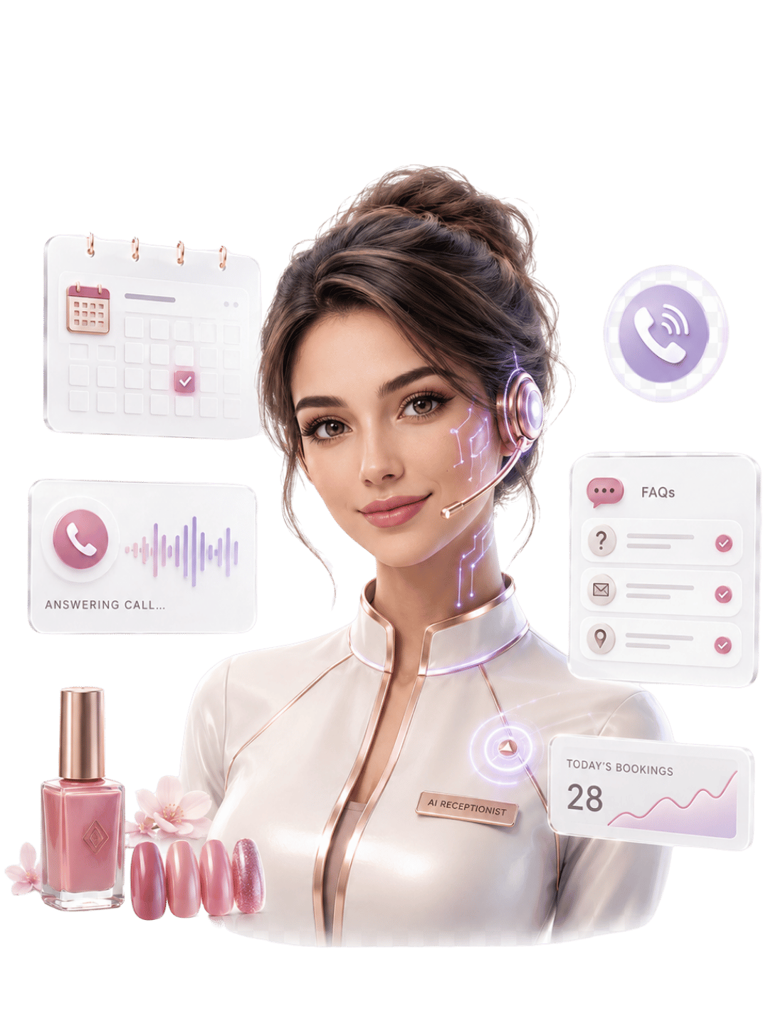 AI Receptionist for nail salons