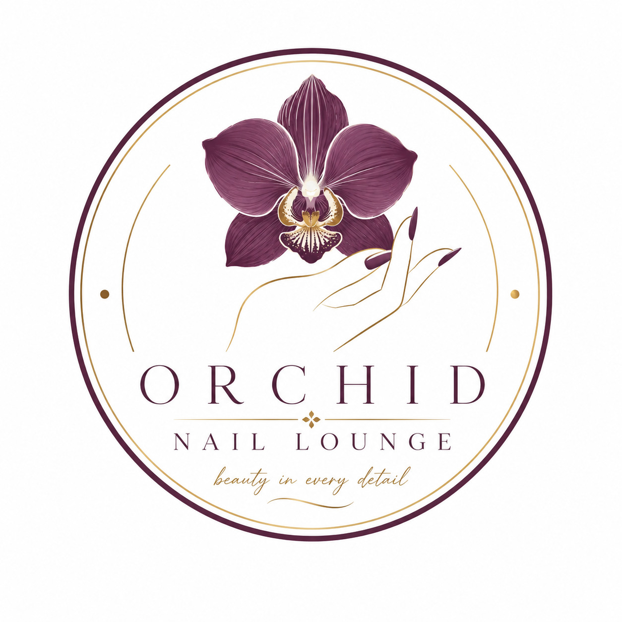 Orchid Nail Lounge logo