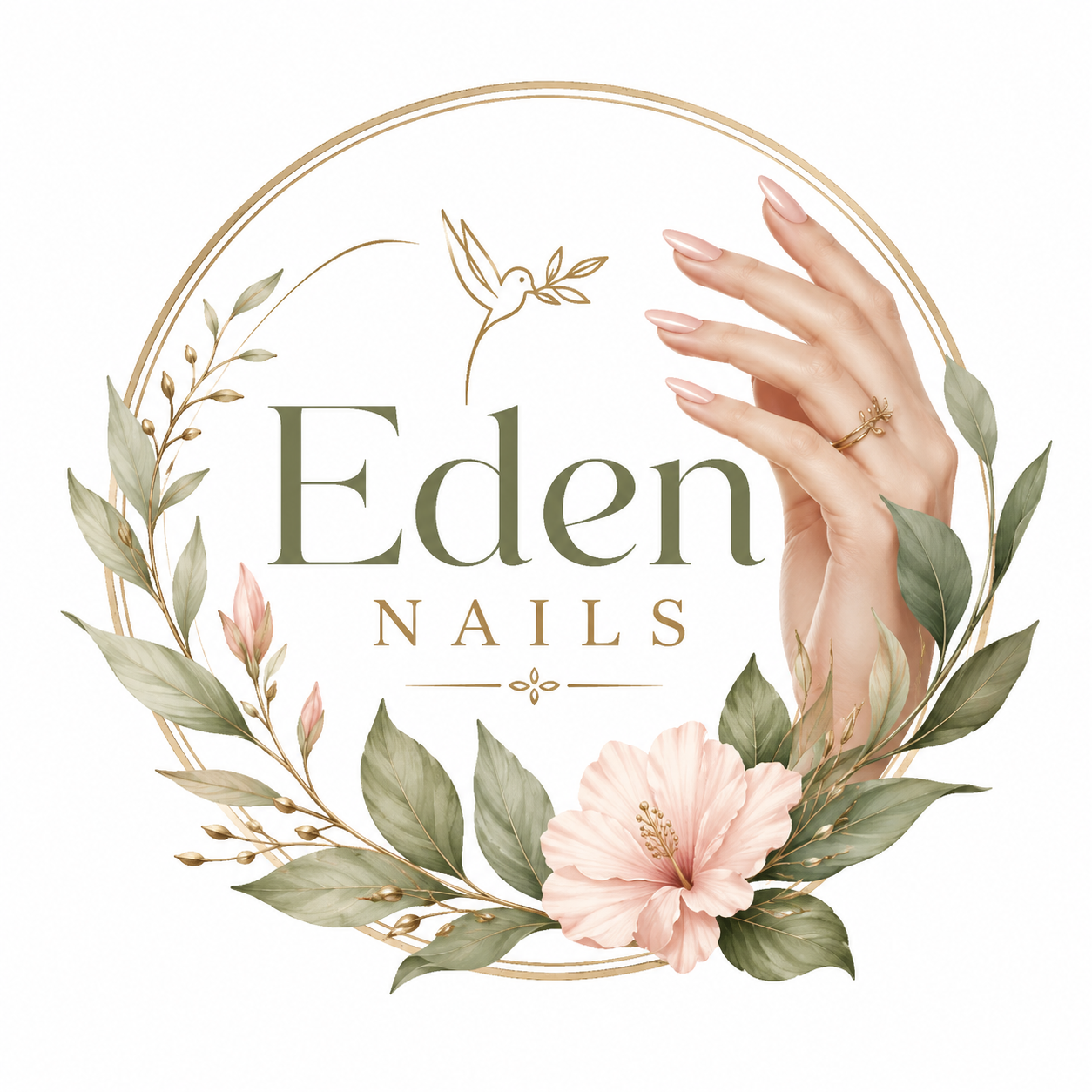 Eden Nails logo