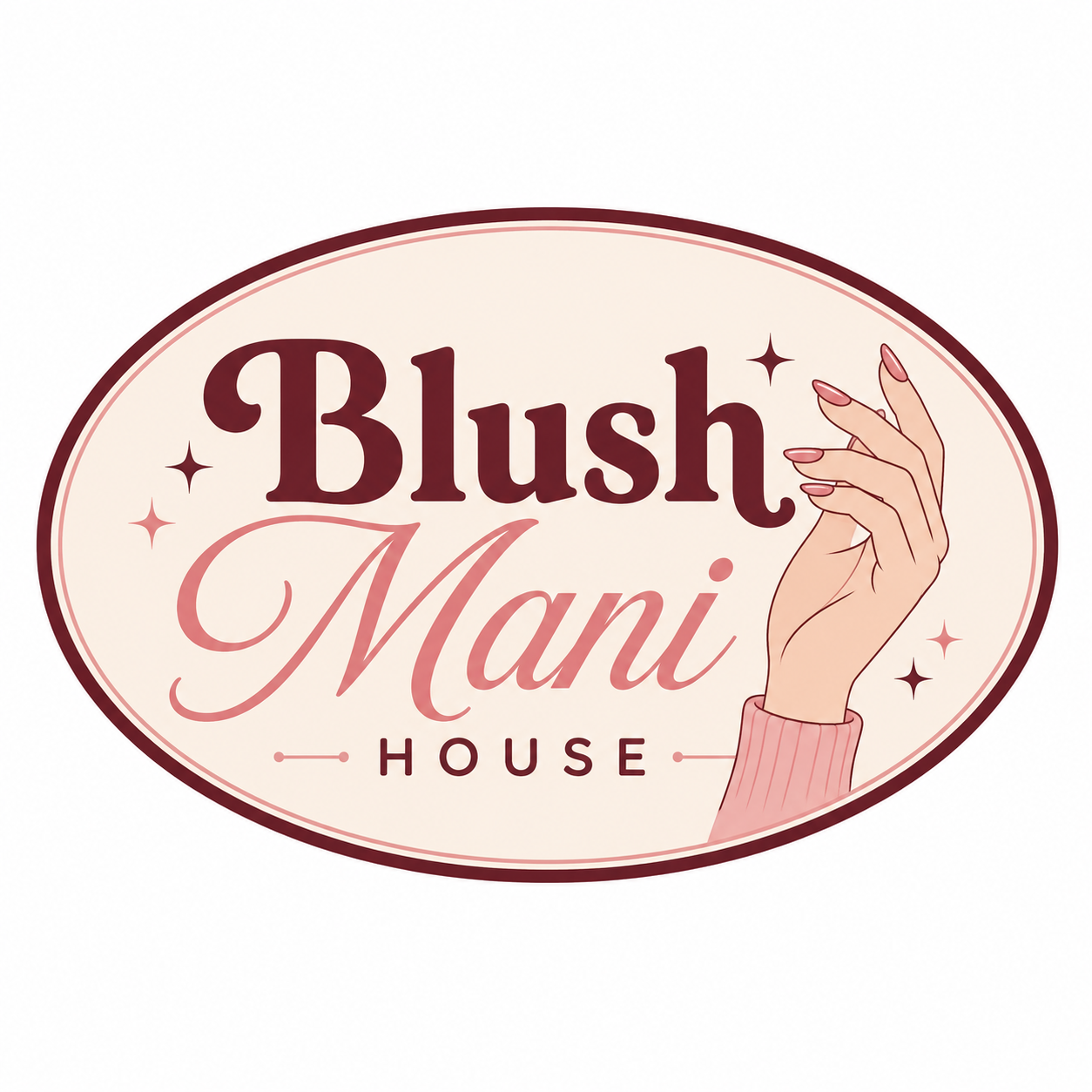 Blush Mani House logo