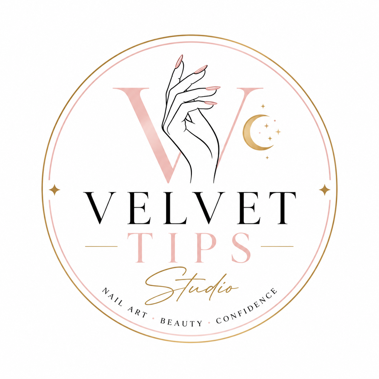 Velvet Tips logo
