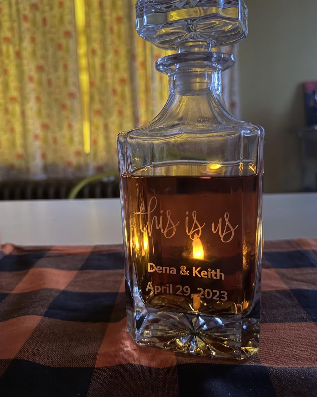 Laser engraving example 2