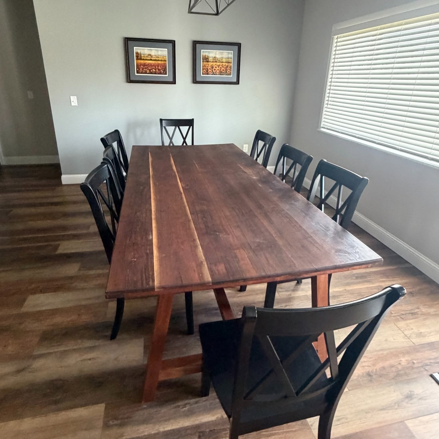 Furniture refinishing example 2