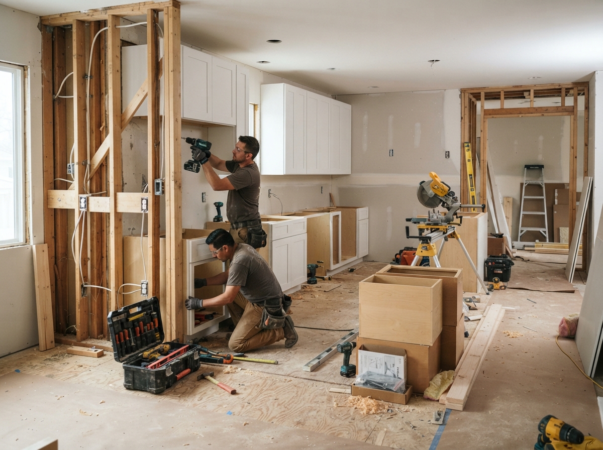 What is required for Kitchen Remodeling
