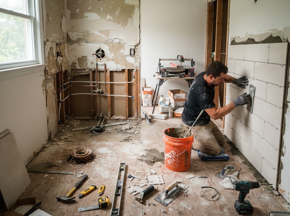What is required for Bathroom Renovations
