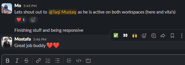 Community Shoutout