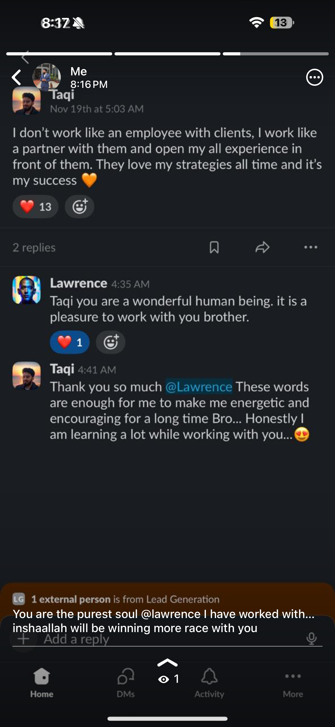 Community Shoutout